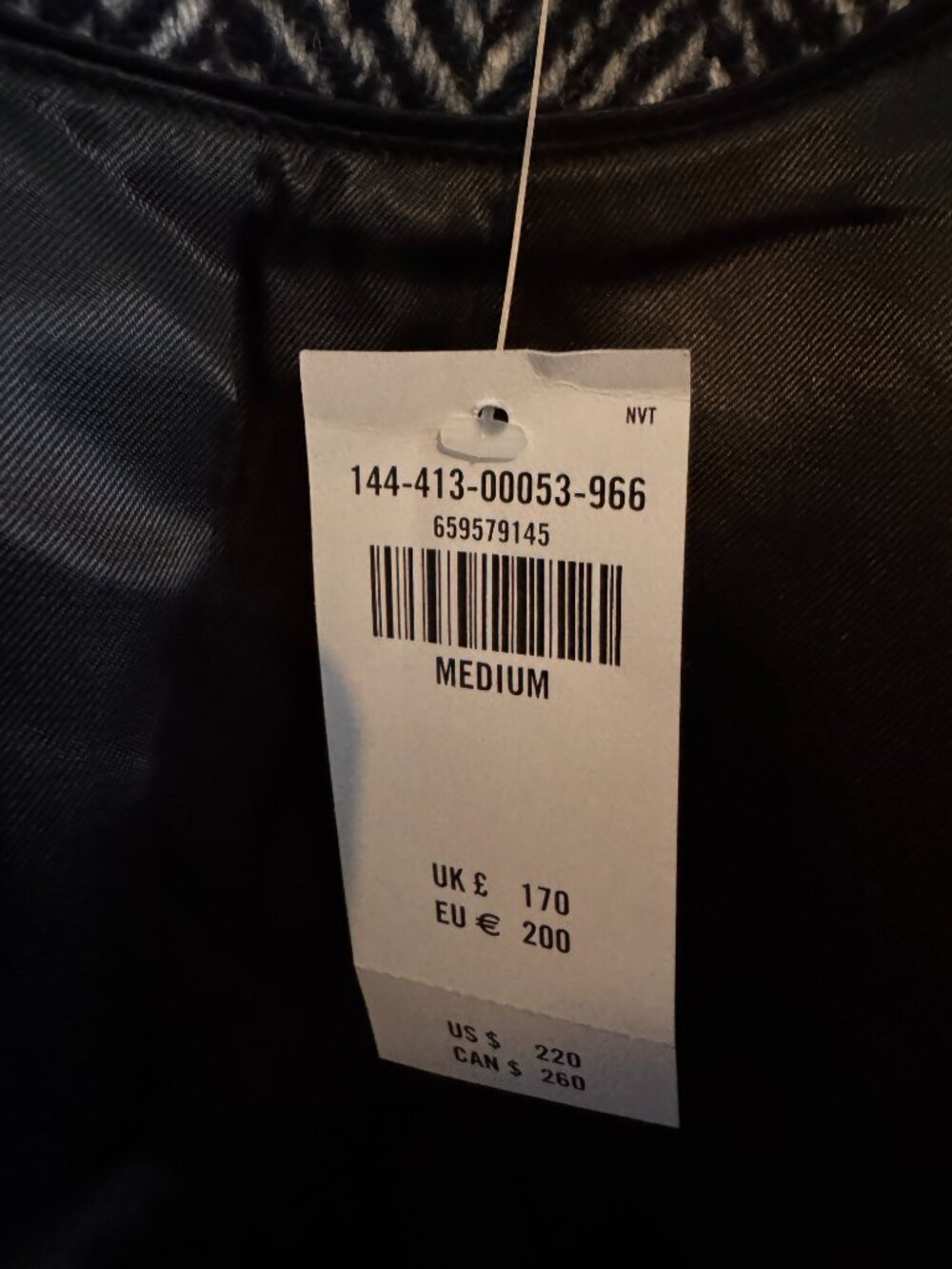 Timeless! Abercrombie & Fitch Herringbone Maxi Coat - Picture 9 of 9